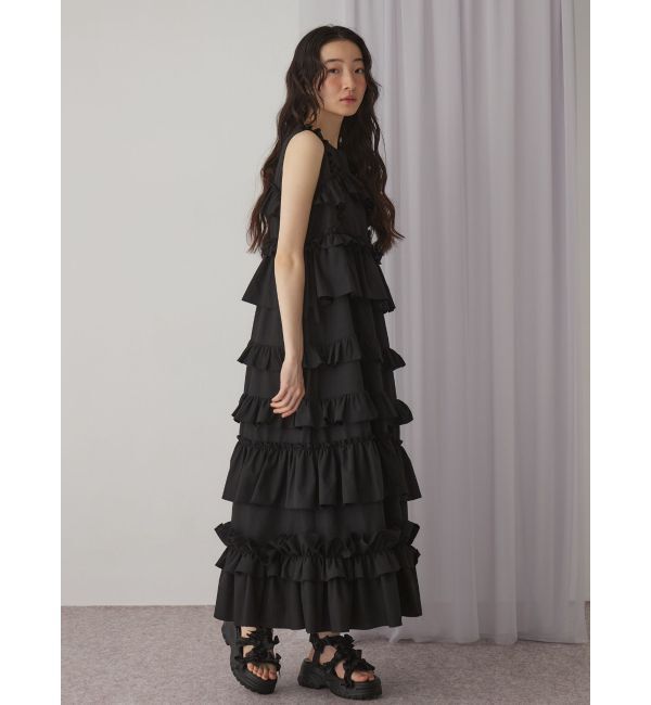 merry jenny「フリルティアードワンピース」|ワンピース|