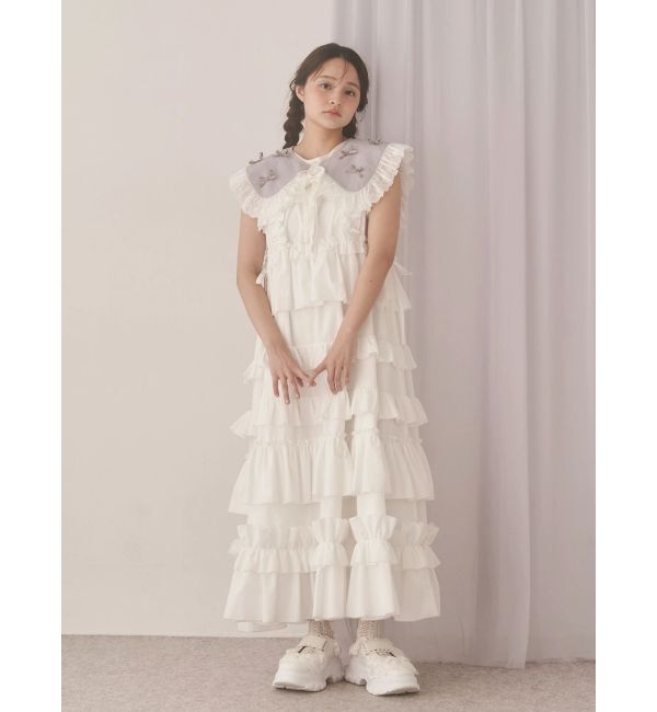 merry jenny「フリルティアードワンピース」|ワンピース|