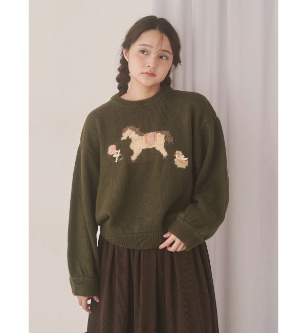 merry jenny「ベイビーニットトップス」|ニット・セーター|