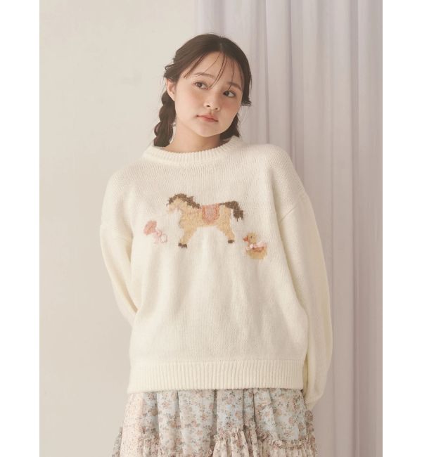 merry jenny「ベイビーニットトップス」|ニット・セーター|