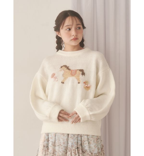 merry jenny「ベイビーニットトップス」|ニット・セーター|