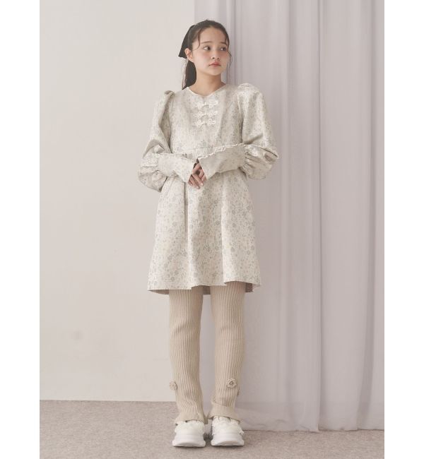 merry jenny「お花のリブニットパンツ」|その他|