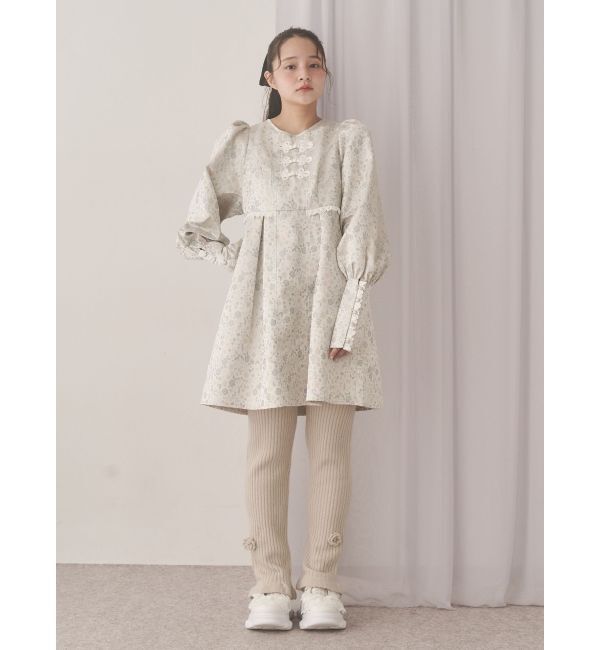 merry jenny「お花のリブニットパンツ」|その他|