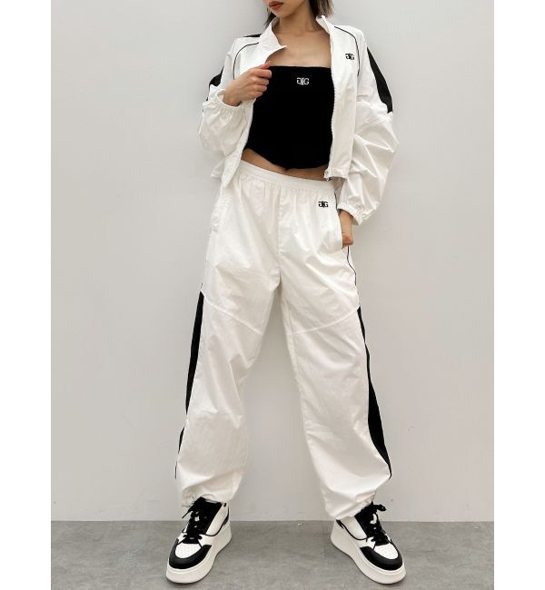 GYDA「【TINY】ライントラックパンツ」|その他|