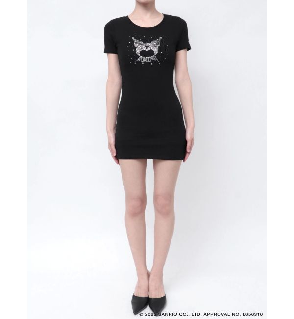 GYDA「【メロクロコラボ】Kuromi&times;GYDA bijou ワンピース」|ワンピース|