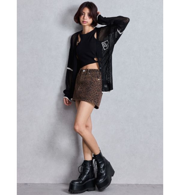 GYDA「SIDE CUT GDチャームリブビスチェ」|その他|