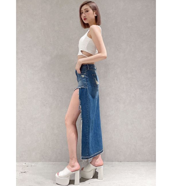 GYDA「SIDE CUT GDチャームリブビスチェ」|その他|