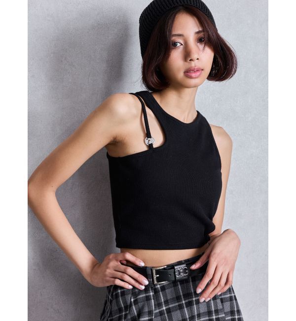 GYDA「SIDE CUT GDチャームリブビスチェ」|その他|