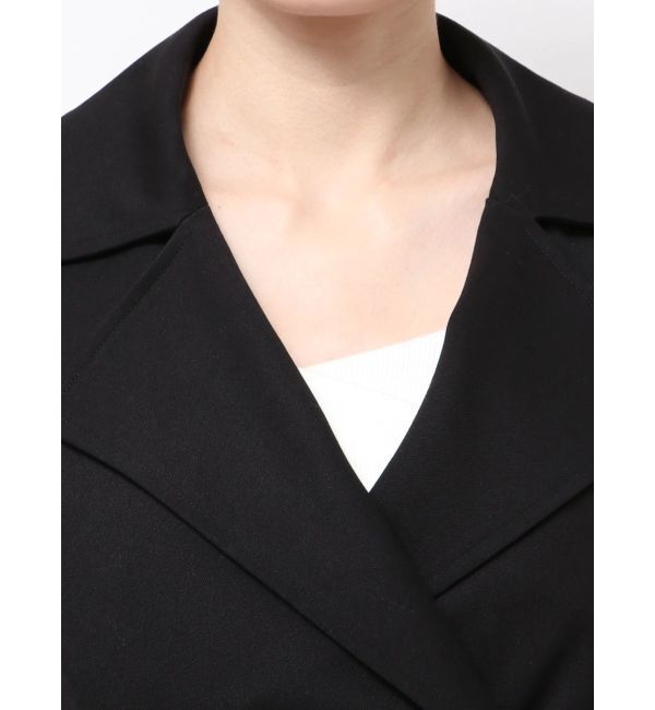 GYDA「GDミディアムフレアコート」|トレンチコート|