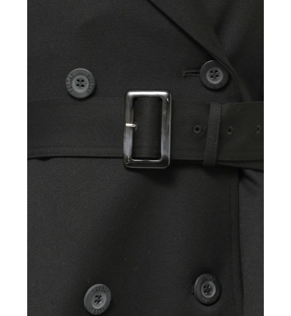 GYDA「GDミディアムフレアコート」|トレンチコート|