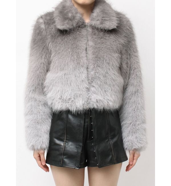 GYDA「グラデーションECO FURコート」|その他|