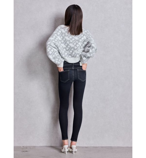 GYDA「GGチェーンロゴラメニットトップス」|ニット・セーター|