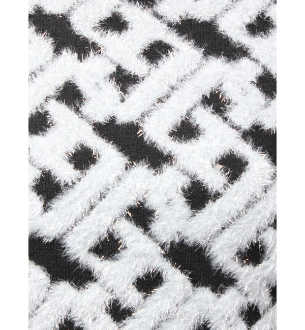 GYDA「GGチェーンロゴラメニットトップス」|ニット・セーター|