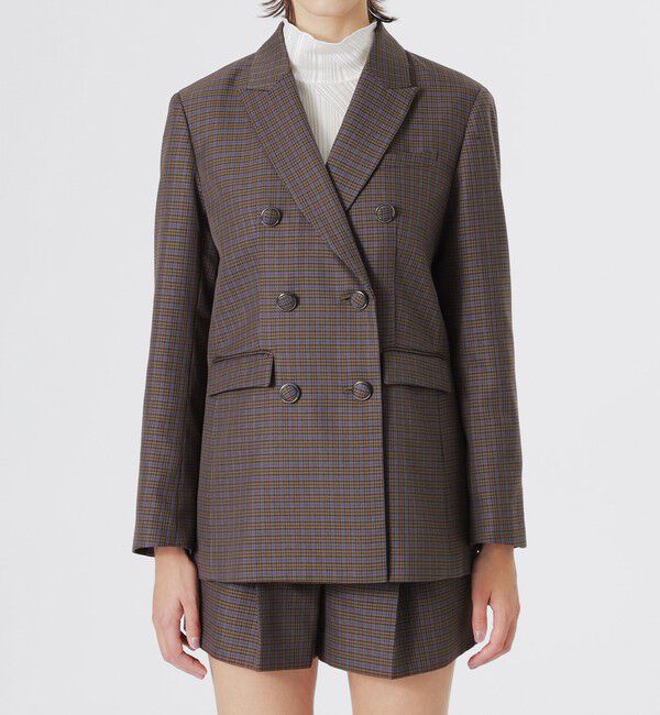  「ダブルブレストジャケット」|テーラードジャケット|