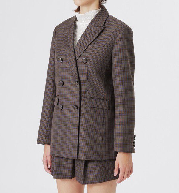  「ダブルブレストジャケット」|テーラードジャケット|