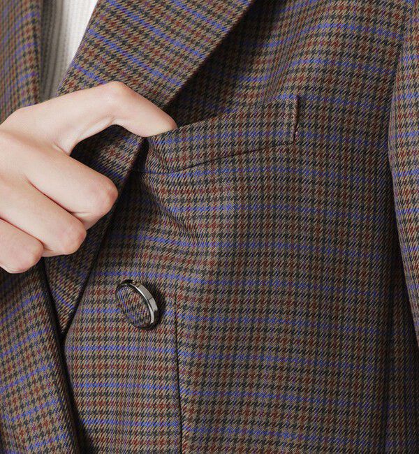  「ダブルブレストジャケット」|テーラードジャケット|