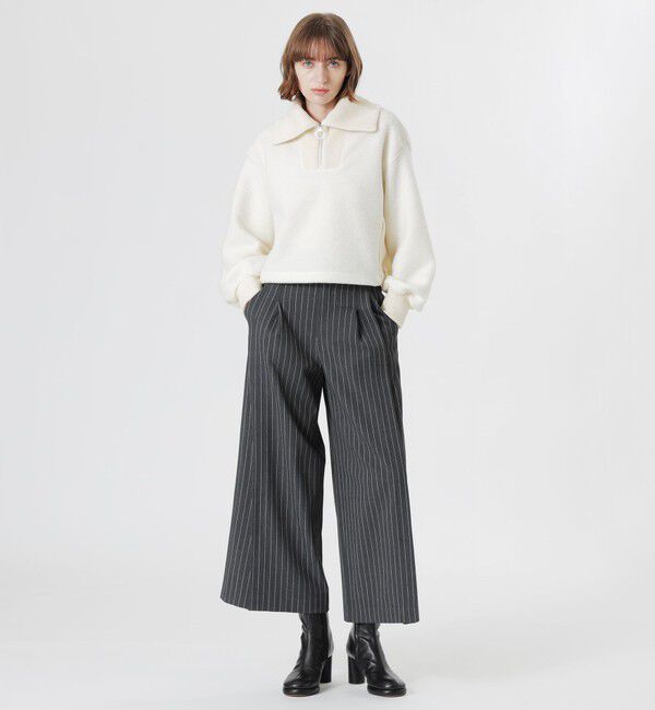  「ハーフZIPプルオーバー」|ニット・セーター|