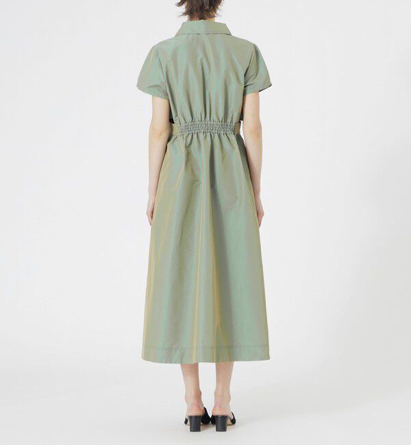  「【手洗い可】フロントZIPオープンワンピース」|ワンピース|