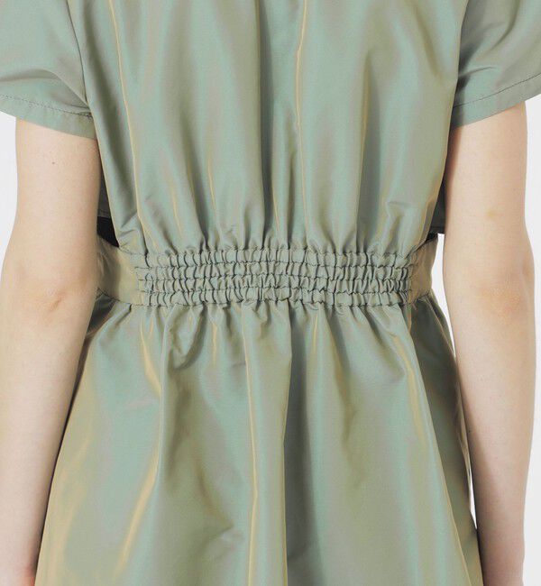  「【手洗い可】フロントZIPオープンワンピース」|ワンピース|