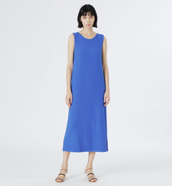  「メッシュレイヤードカットソーワンピース」|ワンピース|