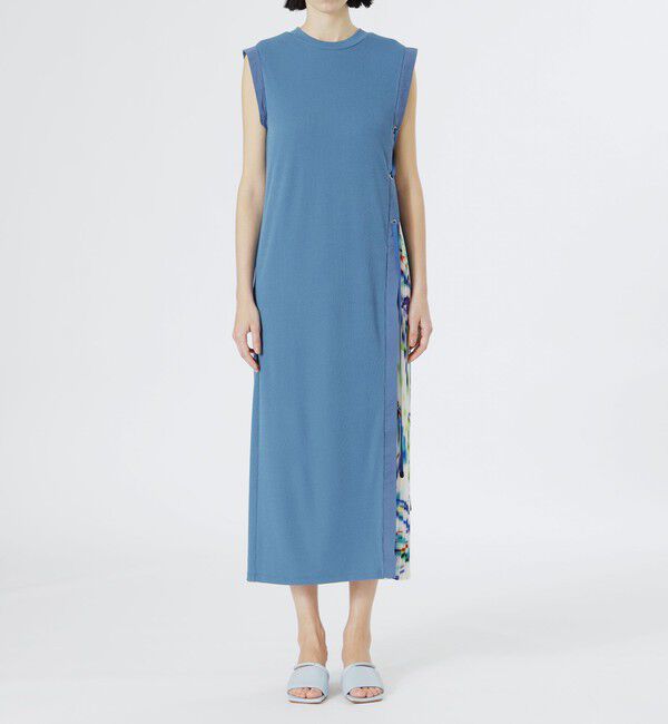  「【KANAKO SASAKI】コラボレーション サイドブロッキングネオンドレス」|ワンピース|