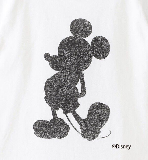  「【ミッキーマウス / LOVELESS限定】プリントTシャツ(フロントシルエットスタイル)」|Tシャツ・カットソー|