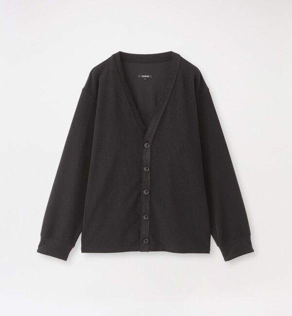  「コードピケカーディガン」|Tシャツ・カットソー|ブラック