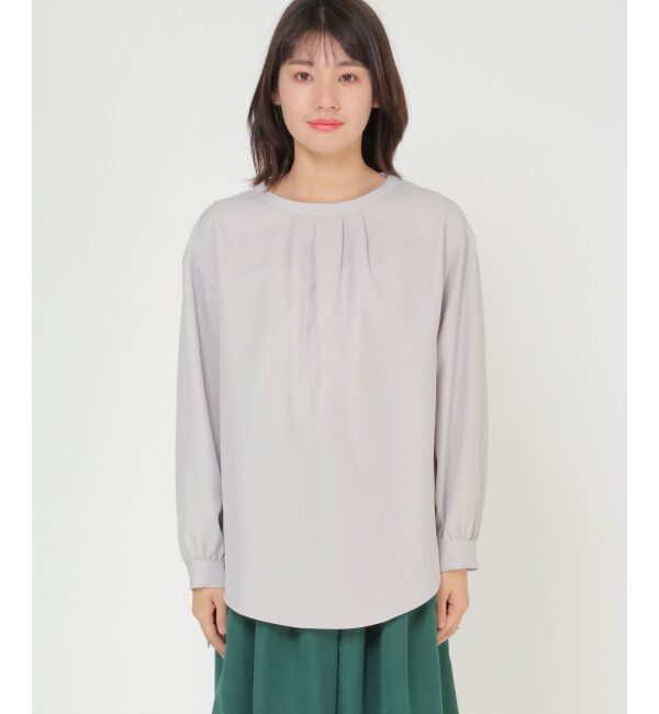 IKKA LOUNGE「タンブラーツイルチュニックワンピース」|ワンピース|