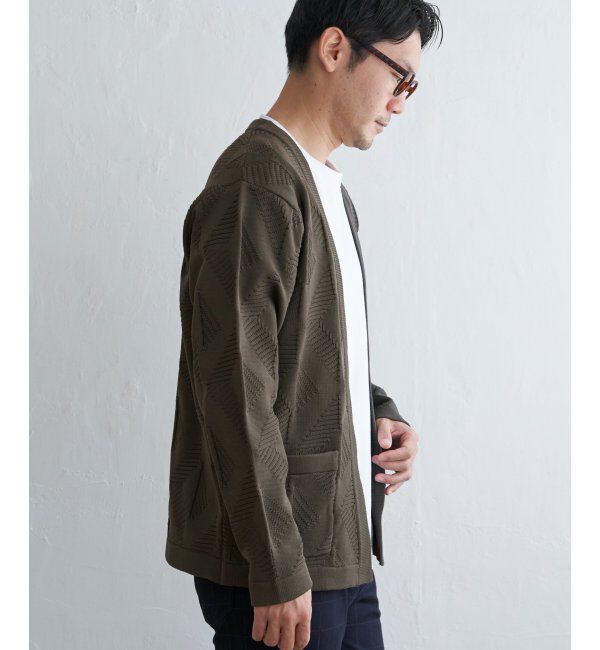 ikka「GOKU楽ニットジオメカーディガン」|その他|