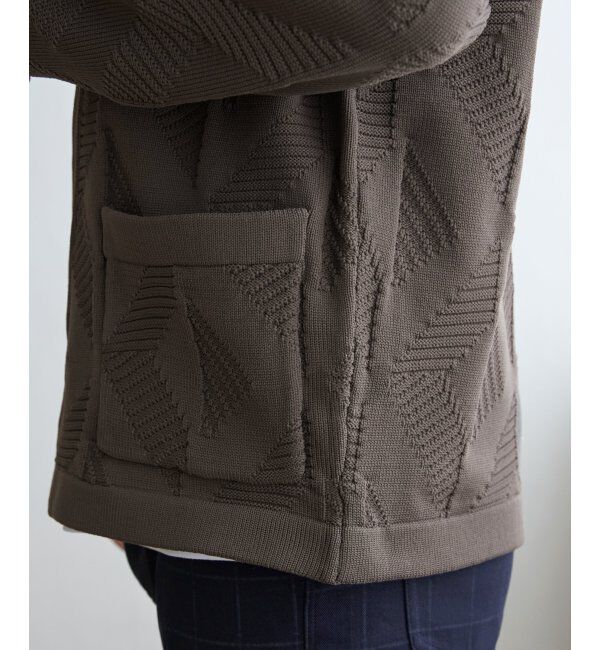 ikka「GOKU楽ニットジオメカーディガン」|その他|