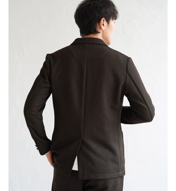 IKKA LOUNGE「ＧＯＫＵラクワークウールライクＪＫＴ」|テーラードジャケット|
