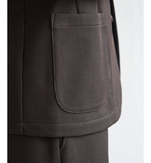 IKKA LOUNGE「ＧＯＫＵラクワークウールライクＪＫＴ」|テーラードジャケット|