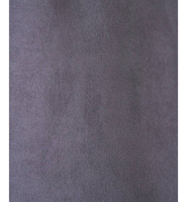 ikka「GOKU楽フェイクスエードフードパーカー」|パーカー|