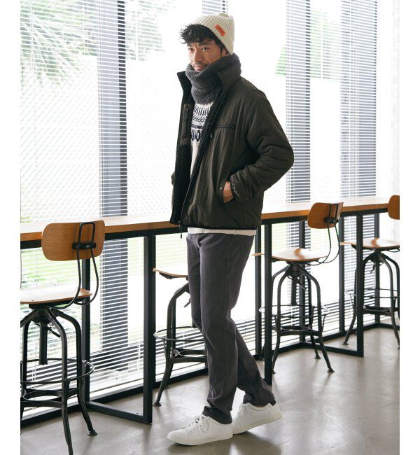 ikka「モール求心柄ニット」|プルオーバー|