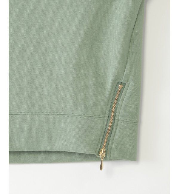 ikka kids「GOKU楽鹿の子ダンボールサイドジッププルオーバー（120~160cm）」|Tシャツ・カットソー|