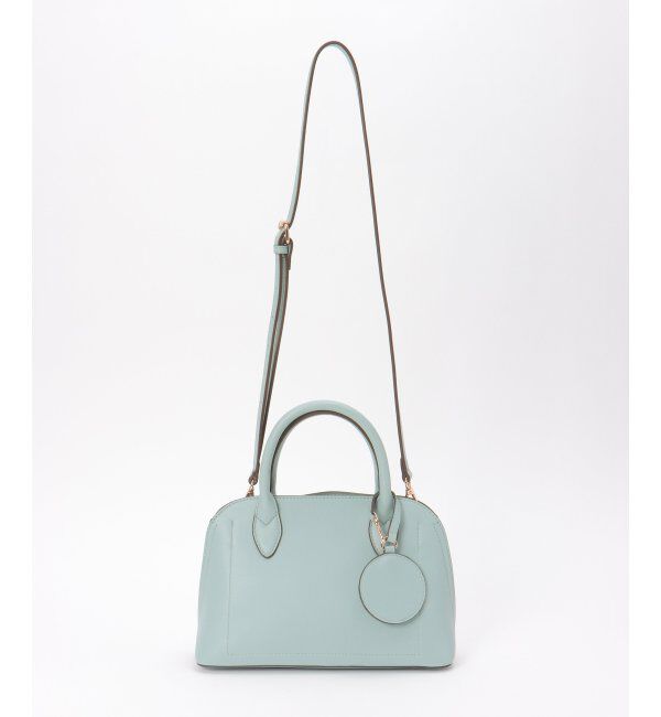 ikka「合皮2WAYボストンミラー付きトートバッグ」|その他|