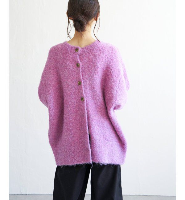Lbc with Life「リサイクルモコモコ2WAYカーディガン」|カーディガン|