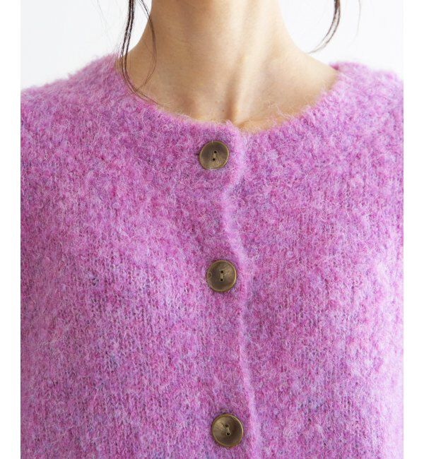 Lbc with Life「リサイクルモコモコ2WAYカーディガン」|カーディガン|