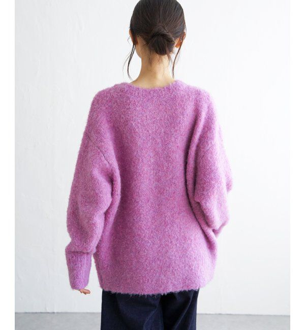 Lbc with Life「リサイクルモコモコ2WAYカーディガン」|カーディガン|