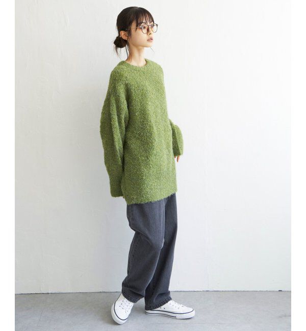 Lbc with Life「リサイクルモコモコ2WAYカーディガン」|カーディガン|