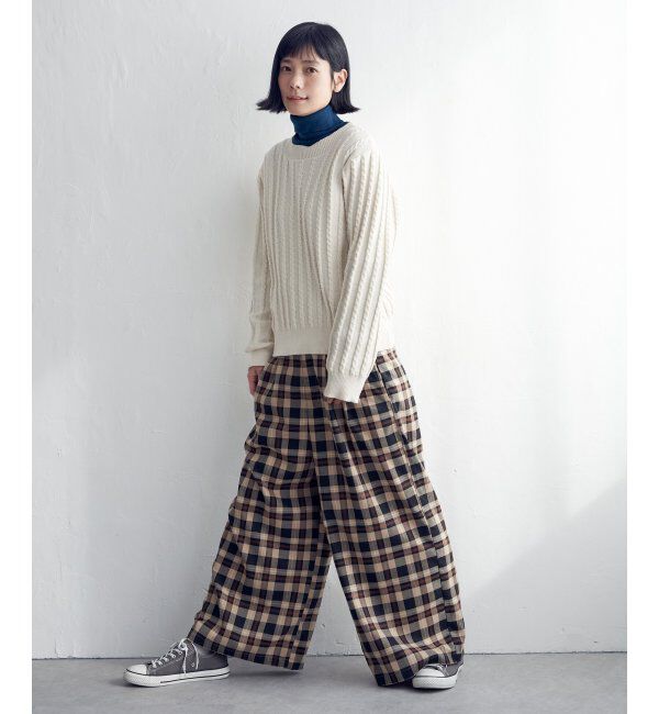 Lbc with Life「クリスマスケーブルニットプルオーバー」|カーディガン|