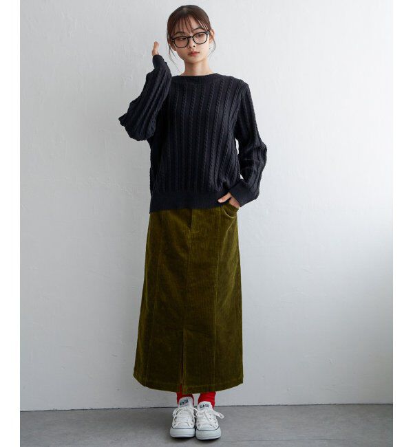 Lbc with Life「クリスマスケーブルニットプルオーバー」|カーディガン|