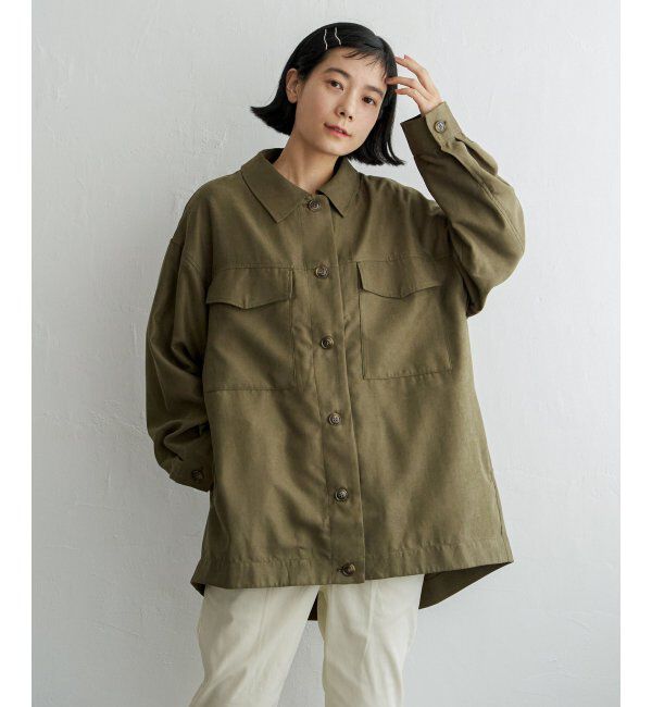 Lbc with Life「スウェードライクシャウター」|ブルゾン・スタジャン|