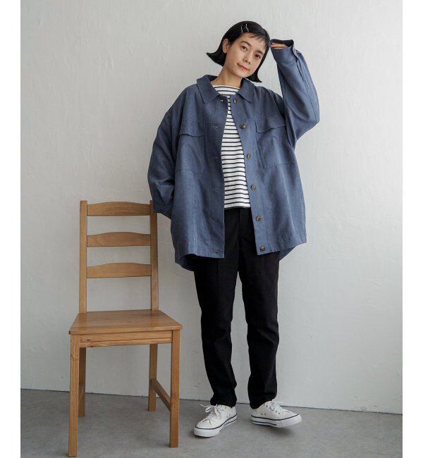 Lbc with Life「スウェードライクシャウター」|ブルゾン・スタジャン|