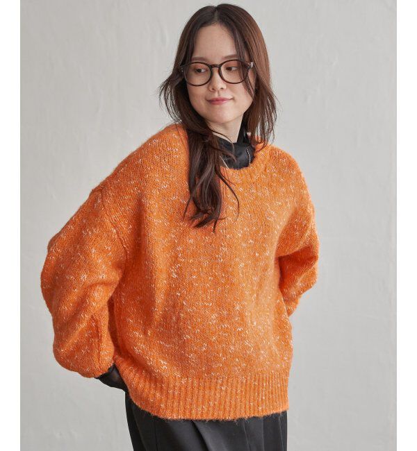 Lbc with Life「MIXヤーンラメ2WAYプルオーバーカーディガン」|カーディガン|