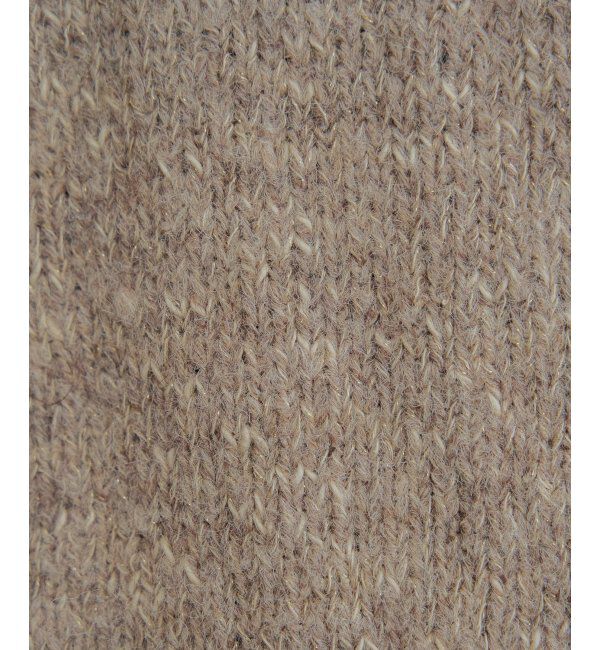 Lbc with Life「MIXヤーンラメ2WAYプルオーバーカーディガン」|カーディガン|