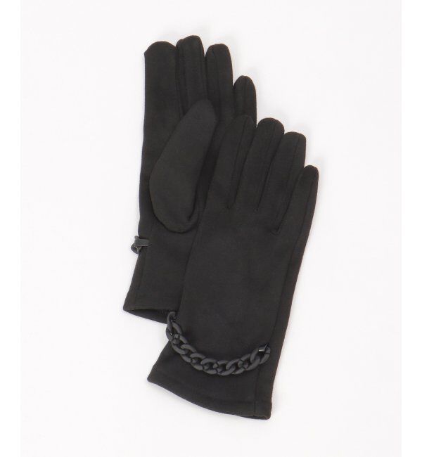 Lbc with Life「裾プラチェーン付きグローブ」|手袋|