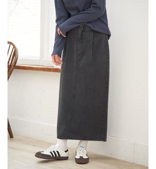 Lbc with Life「LBCステッチナロースカート」|スカート|