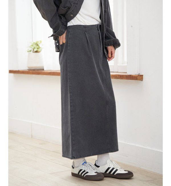 Lbc with Life「LBCステッチナロースカート」|スカート|