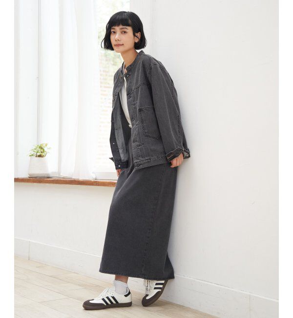 Lbc with Life「LBCステッチナロースカート」|スカート|